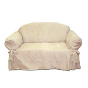 Box Cushion Loveseat Slipcover By Textiles Plus Inc.