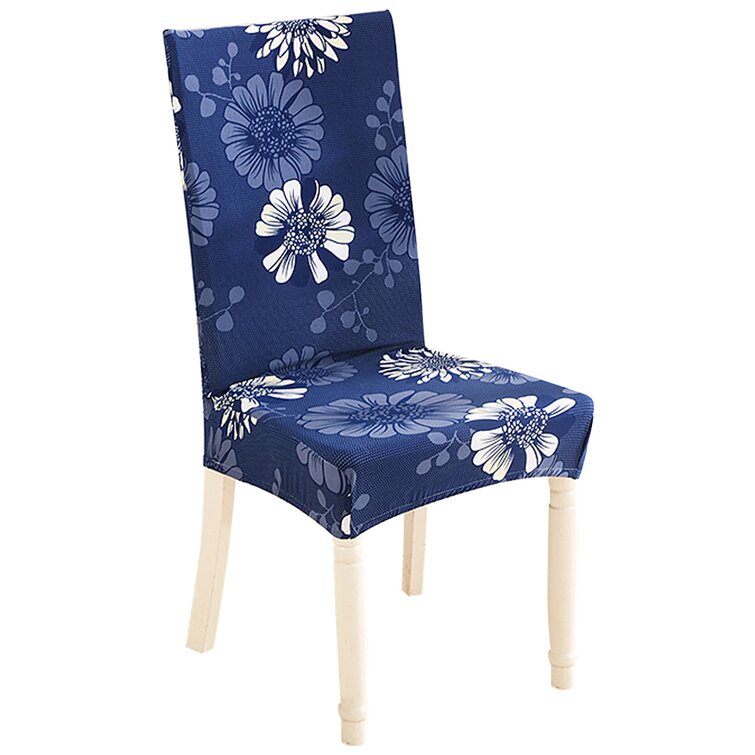 Geometric Printed Stretch Dining Chair Cover Seat Slipcover Party Hotel Decors 
