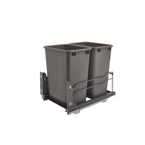 Pull Out Trash Can Cabinets Wayfair Ca