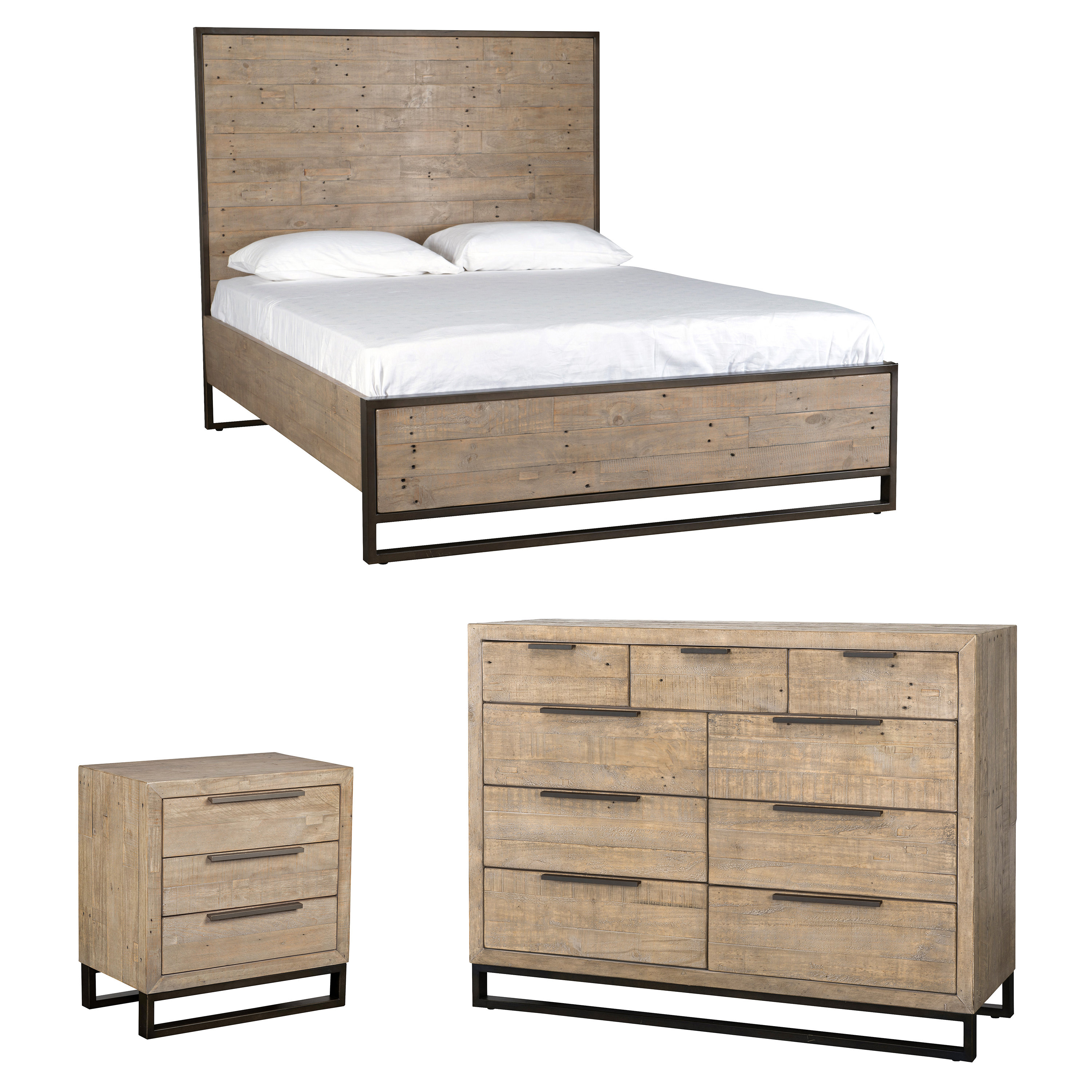 Distressed Finish Bedroom Sets Furniture You Ll Love In 2021 Wayfair