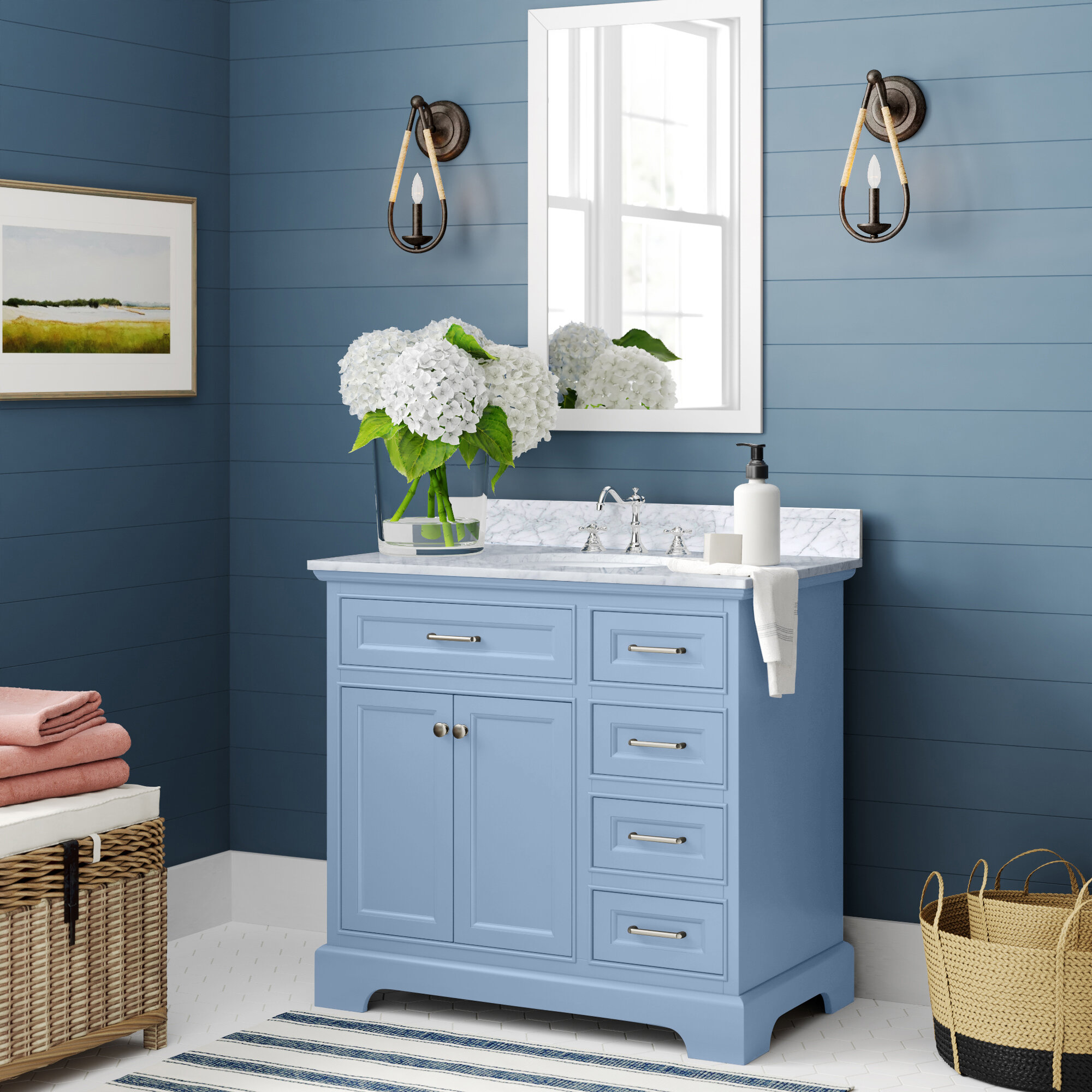 Eliason 36 Single Bathroom Vanity Set Reviews Birch Lane