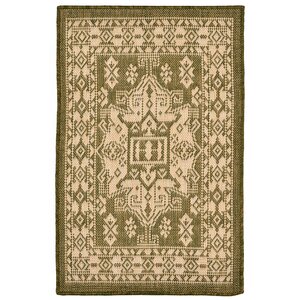 Brasstown Green Indoor/Outdoor Area Rug