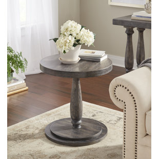 Go to store & view more images Knowsley Circular End Table by Gracie Oaks