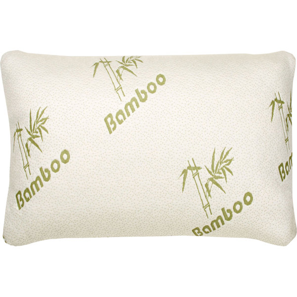 1 PACK Queen Hot Bamboo Pillow Memory Foam Hypoallergenic Cool Comfort NEW A1