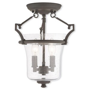 Richard 2-Light Semi-Flush Mount