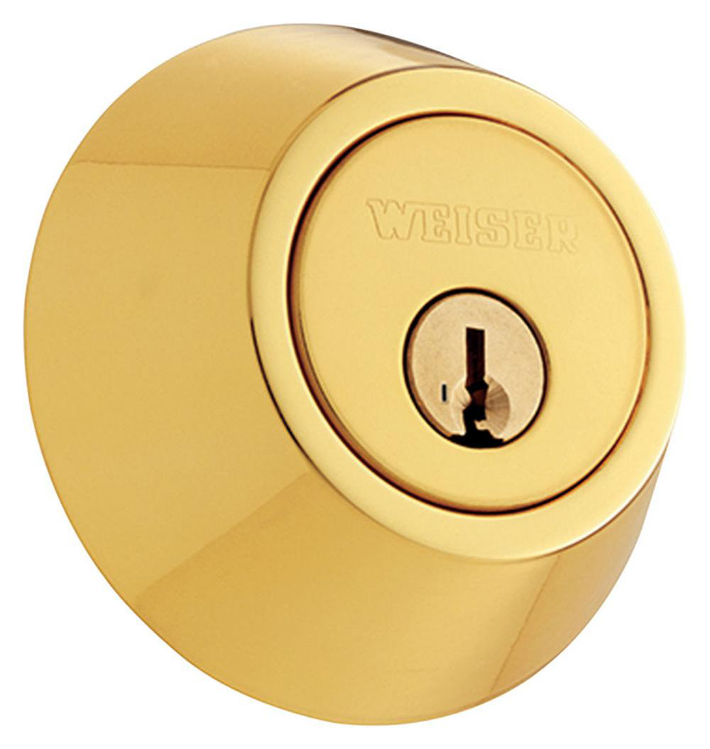 Weiser Metal Single Cylinder Deadbolt With Smartkey Wayfair