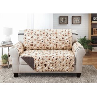 Print T-Cushion Love Seat Slipcover By Winston Porter