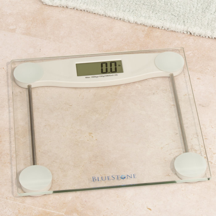 Bluestone Digital Gl Bathroom Scale With Lcd Display Reviews Digital Gl Bathroom Scale With Lcd Display