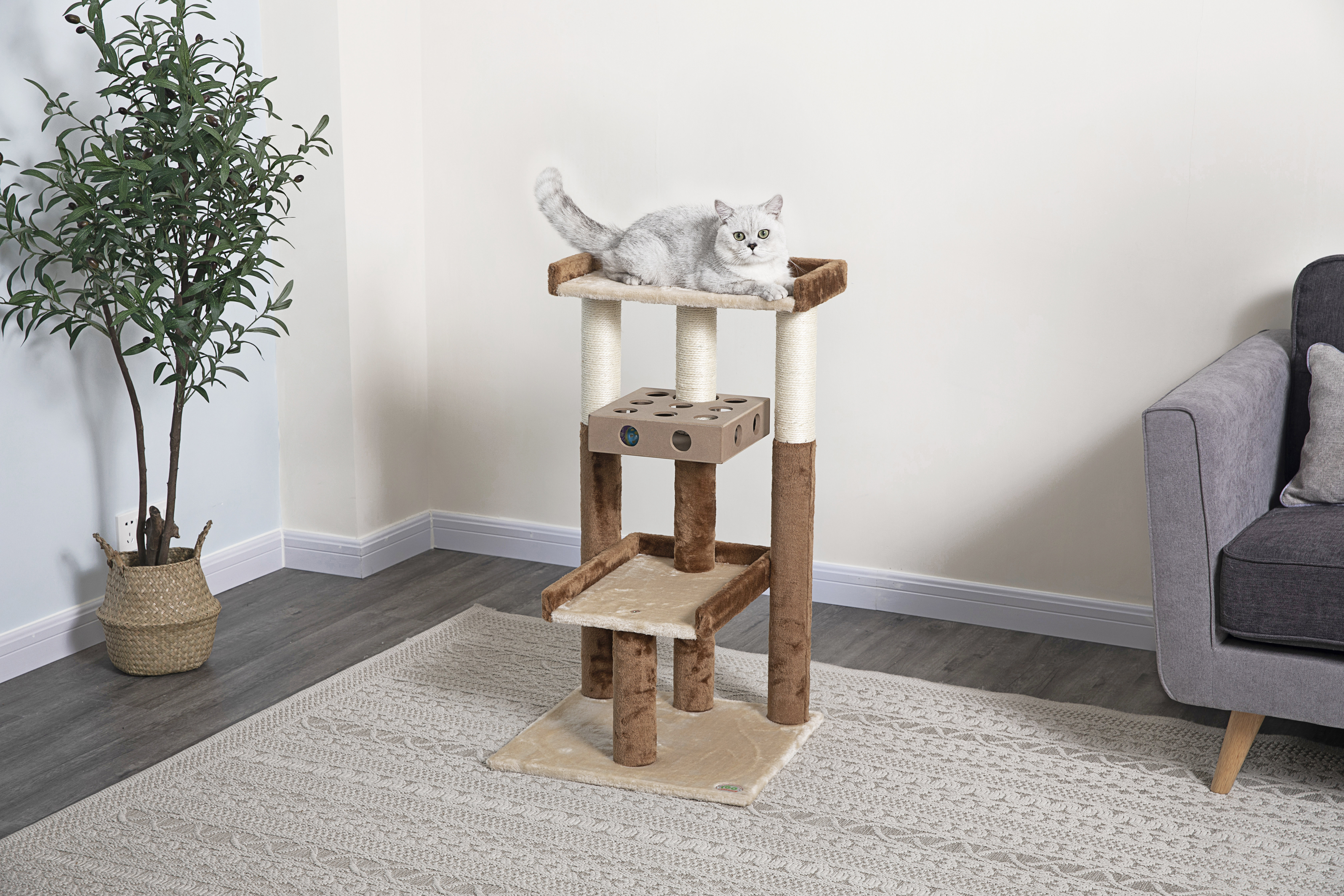 Go Pet Club 35 Iq Box Cat Tree Reviews Wayfair