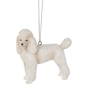 Poodle Hanging Figurine