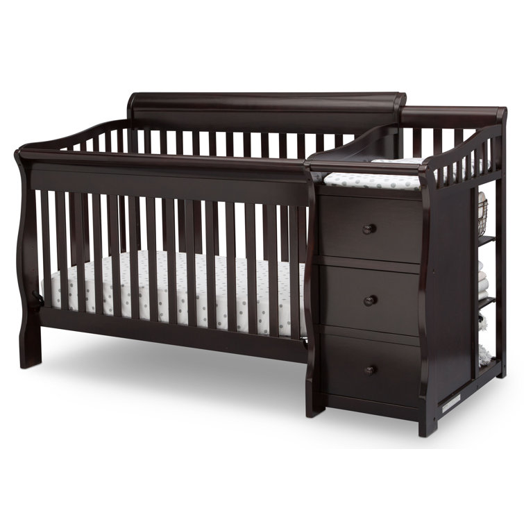 delta crib with changing table instructions
