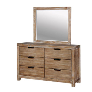 Benally 6 Drawer Double Dresser by Foundry Select