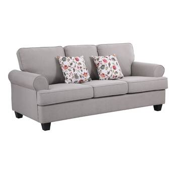 August Grove Matteo Transitional Sofa Wayfair