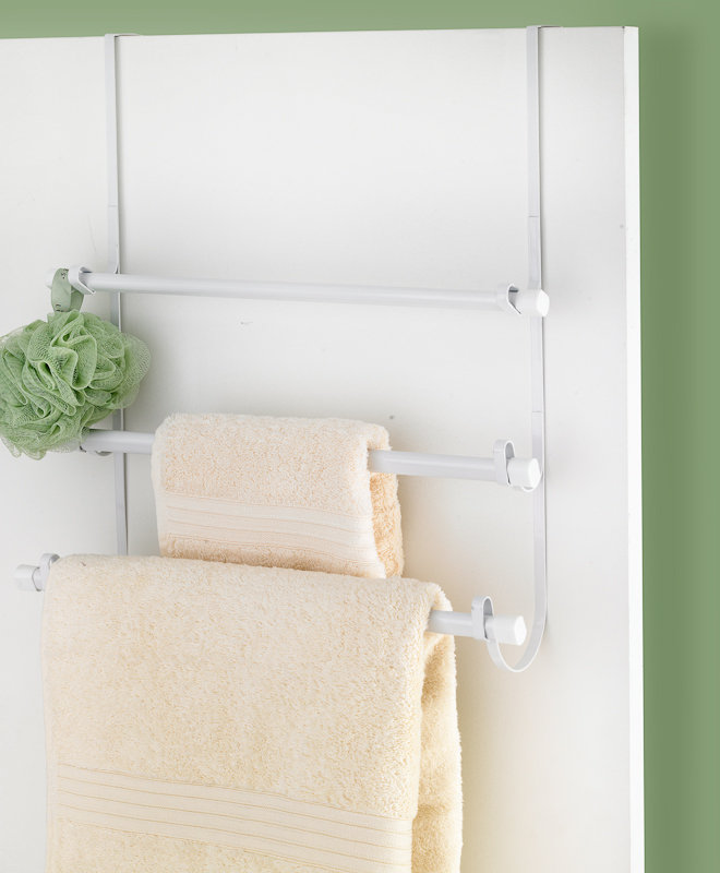Popular Bath Products Over The Door Towel Rack Reviews Wayfair