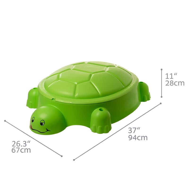 turtle sandbox capacity