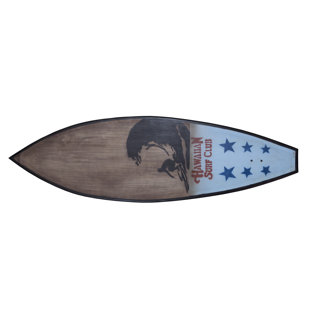Surfing Board Decoration Small Bathroom Design Ideas