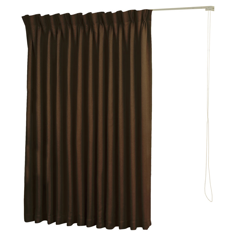 Darby Home Co Bailey Solid Blackout Thermal Pinch Pleat Single Bailey Solid Blackout Thermal Pinch Pleat Single Curtain Panel