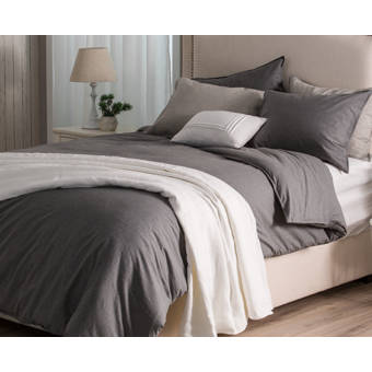 George Oliver Aideen Embossy Duvet Cover Set Reviews Wayfair