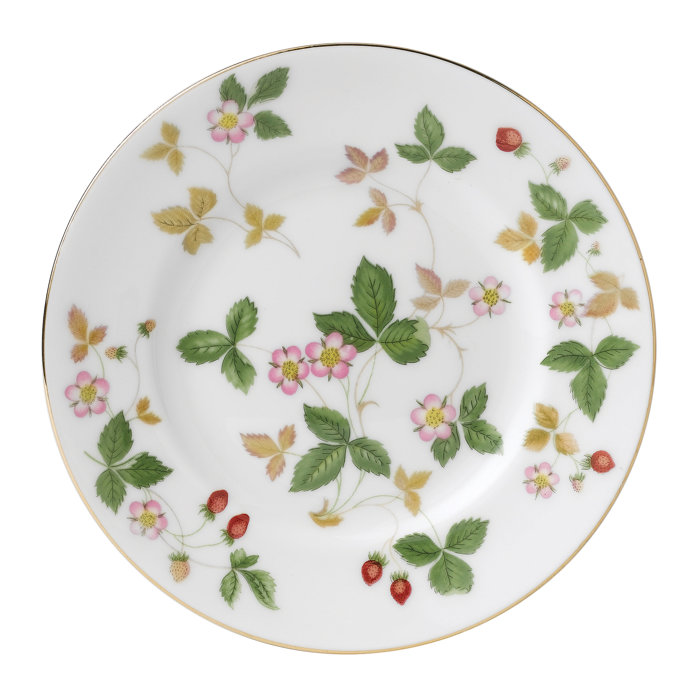 Wild Strawberry 8 Salad Plate Wild Strawberry 8 Salad Plate