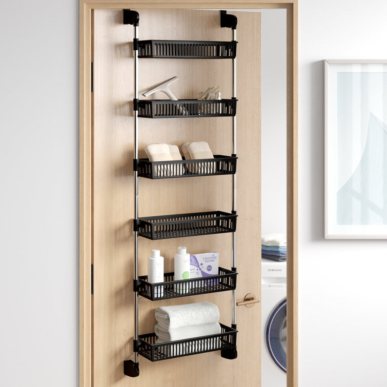 Rebrilliant Elizeo Overdoor 6 Shelf Cabinet Door Organizer & Reviews | Wayfair.ca