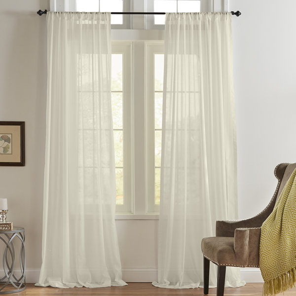 white sheer curtains 54 inch length