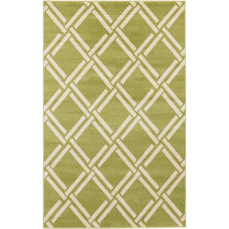 Rugpal Theodora Lime Area Rug Wayfair