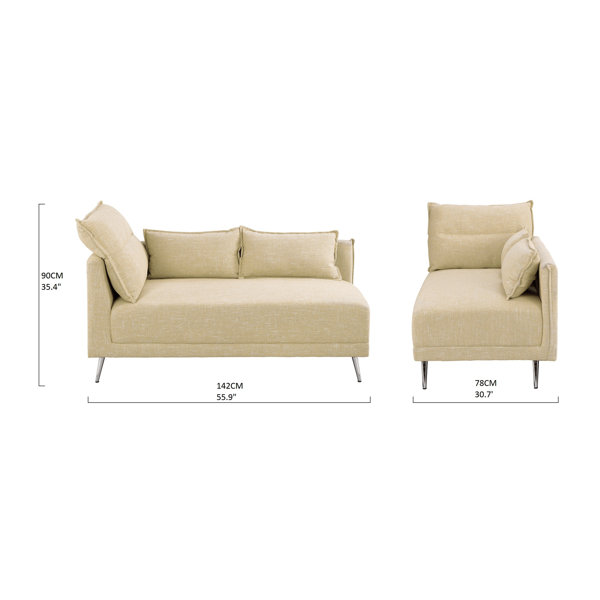 Wrought Studio Brammercontemporary Chaise Lounge Reviews Wayfair