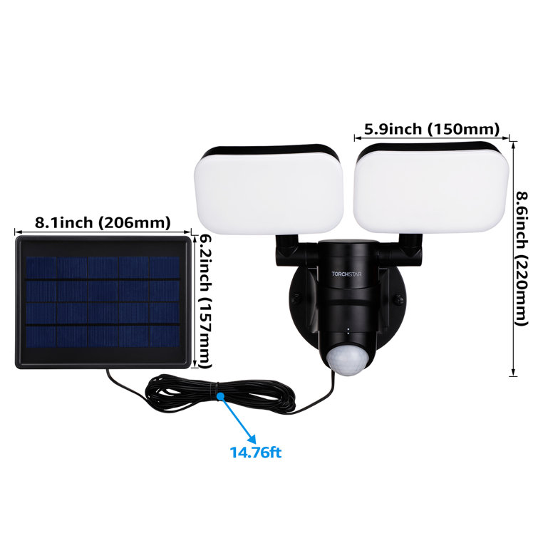 Blooma solar floodlight