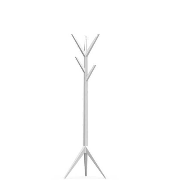 Memorabilia Solid Wood 6 Hook Freestanding Coat Rack Joss Main