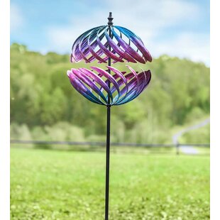 Hydro Wind Spinner Kinetic Outdoor Lawn Garden Decor Patio Light Yard Ornament 