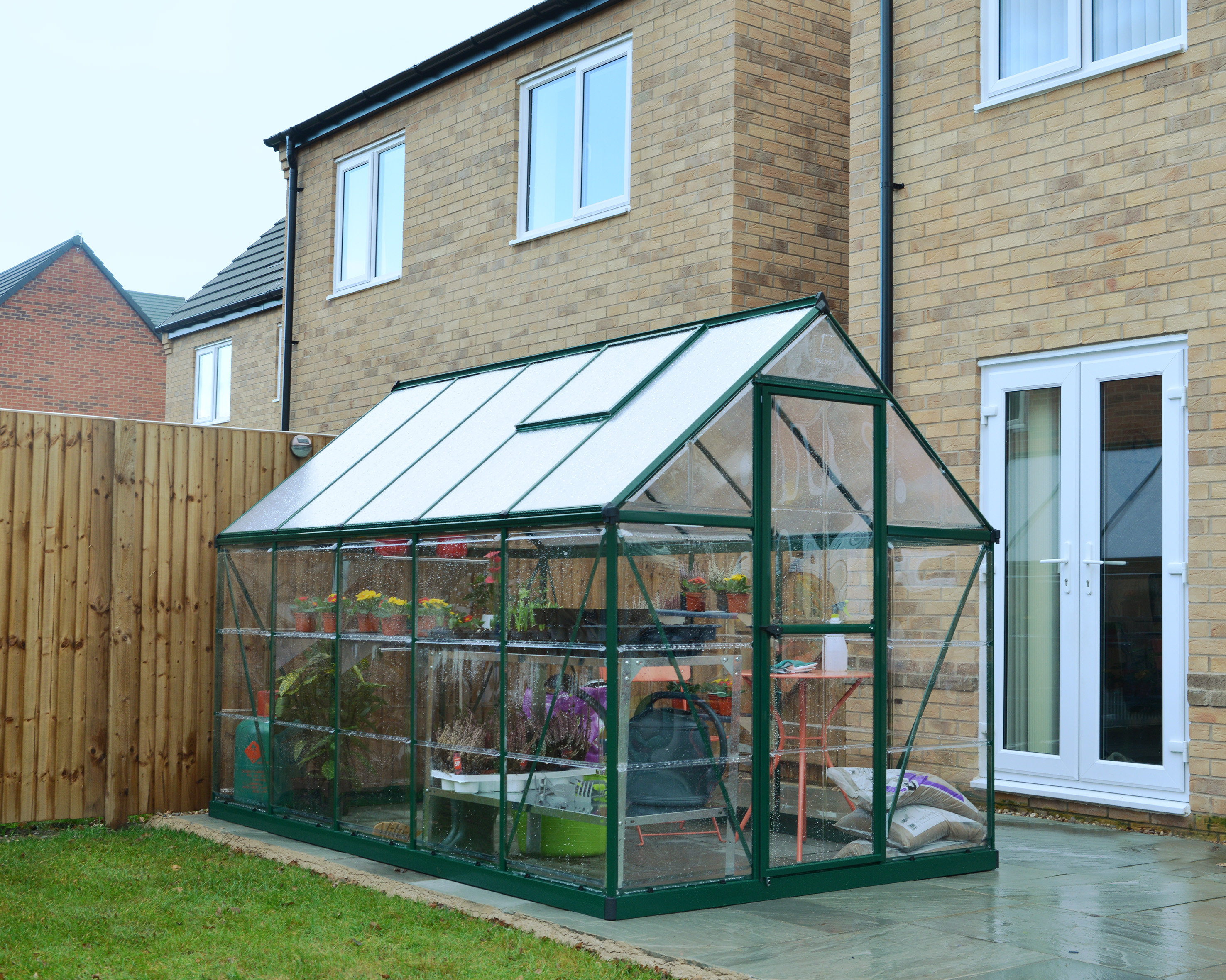 Gewächshäuser & Zubehör Elite Greenhouses Aluminium Angle Bracket Kit