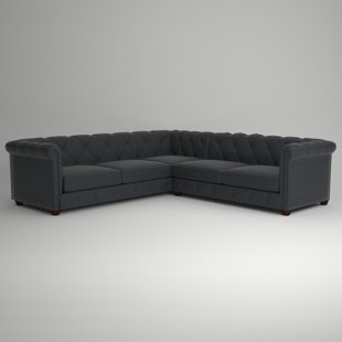 Keegan Sectional by AllModern Custom Upholstery Savings