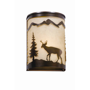 Rustic Sconces You Ll Love Wayfair Ponte 1 Light Wall Sconce
