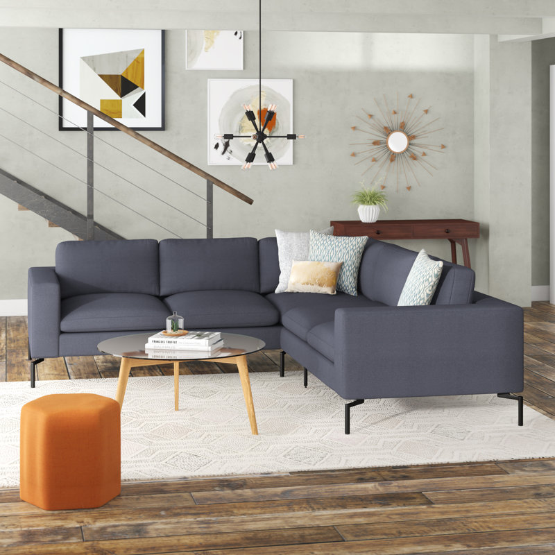 Blu Dot The New Standard 102 Sectional Sofa Small Wayfair