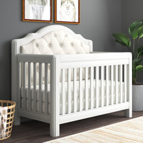Modern Crib & High Chair Combi Leatherette  RRP £119.00-Grey 