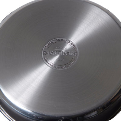 farberware classic series stainless steel sauté pan with lid