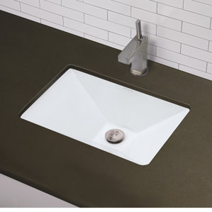 Low Profile Undermount Bathroom Sink decolav | wayfair Low Profile Undermount Bathroom Sink decolav | wayfair