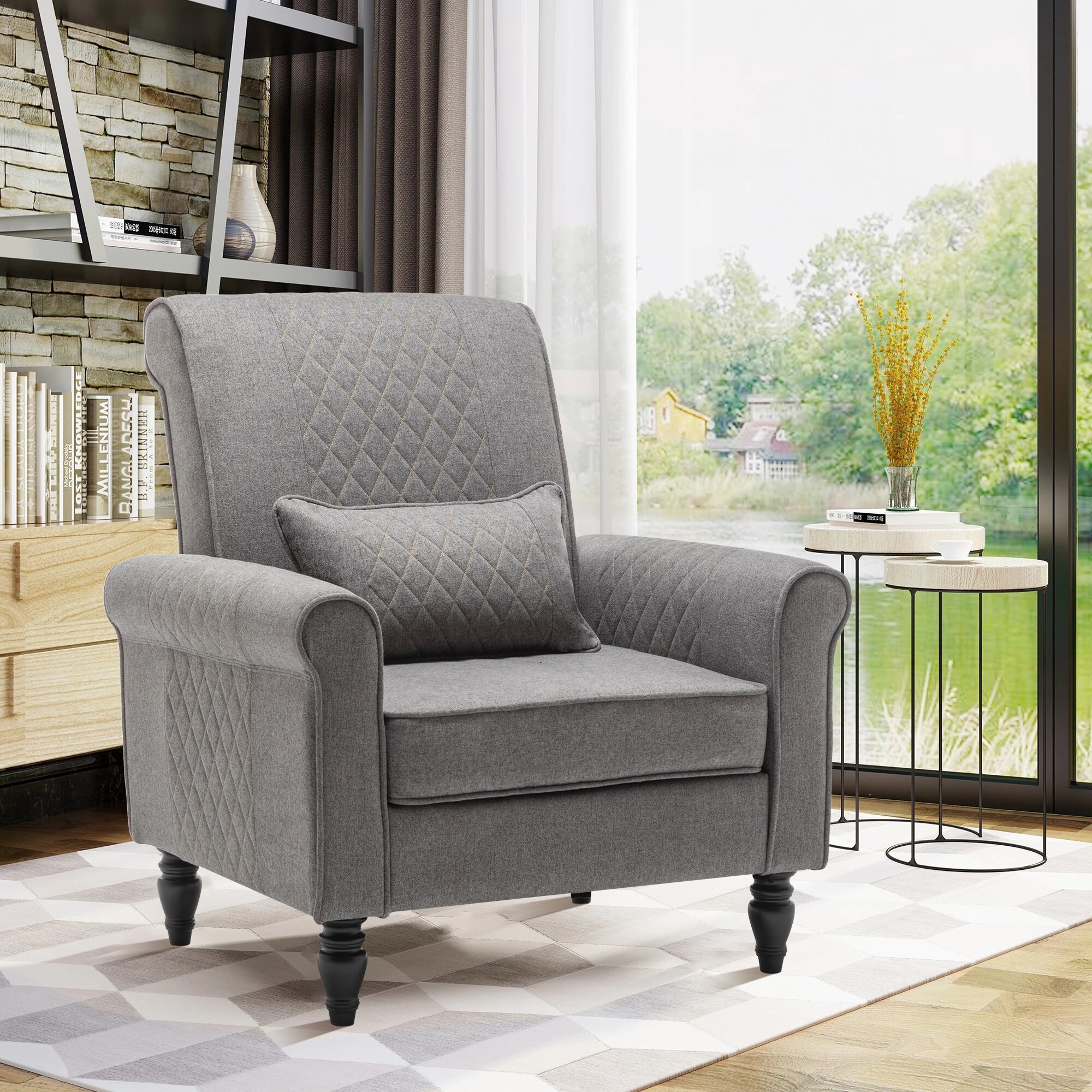 grey chair wayfair