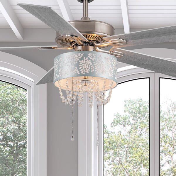 rustic glam ceiling fan