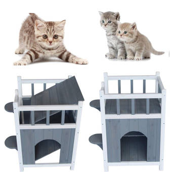 Katkabin Outdoor Cat House Reviews Wayfair