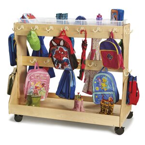 Backpack Double Sided Cubby with Trays