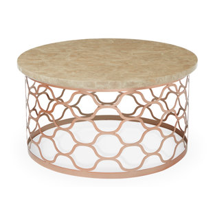 Rose Gold Coffee Table Wayfair Co Uk Ophelia Coffee Table