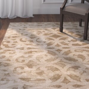 Mokena Ivory/Tan Area Rug