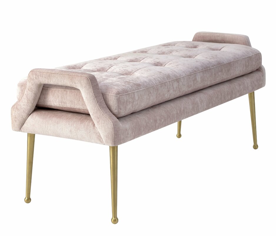 Solid Upholstered Bench