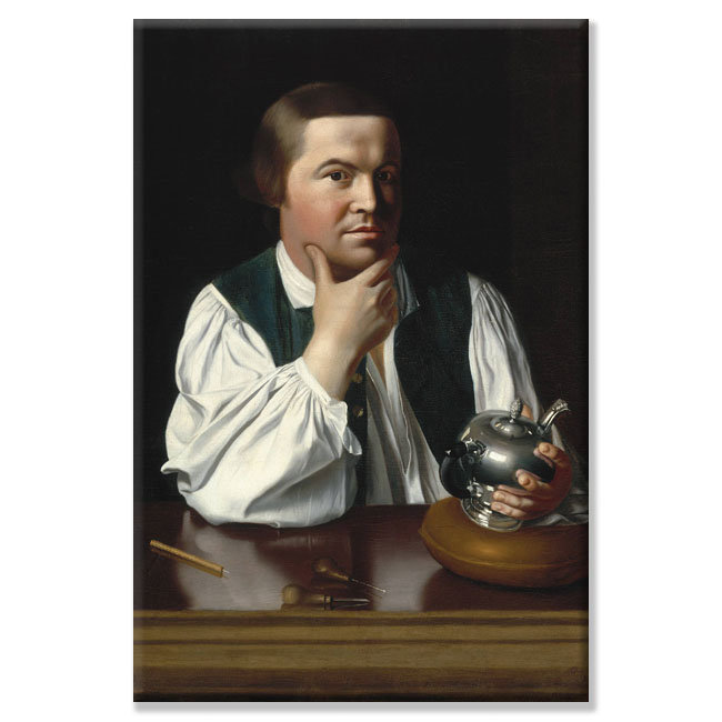 Buyenlarge Portrait Of Paul Revere Painting Print On Wrapped