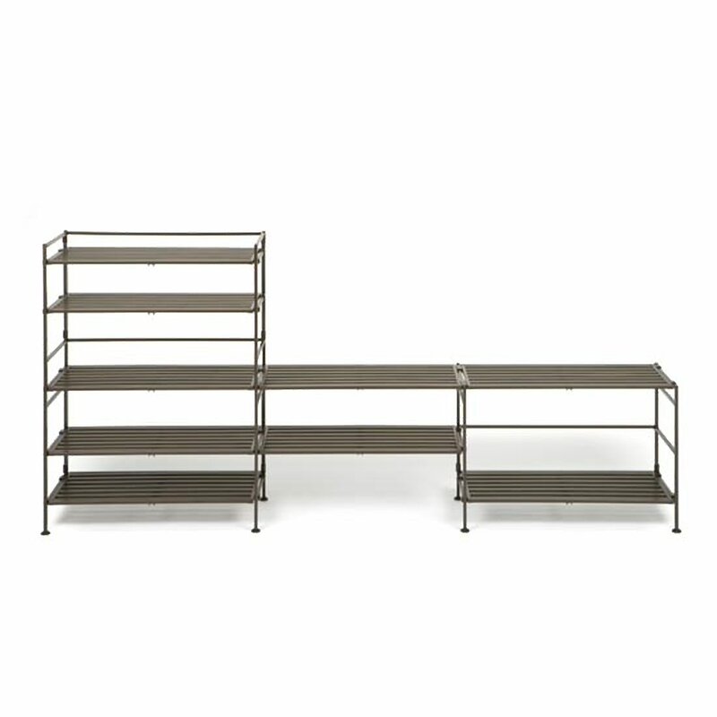 90 Pair Stackable Shoe Rack $50. Organizador De Zapatos Shoe