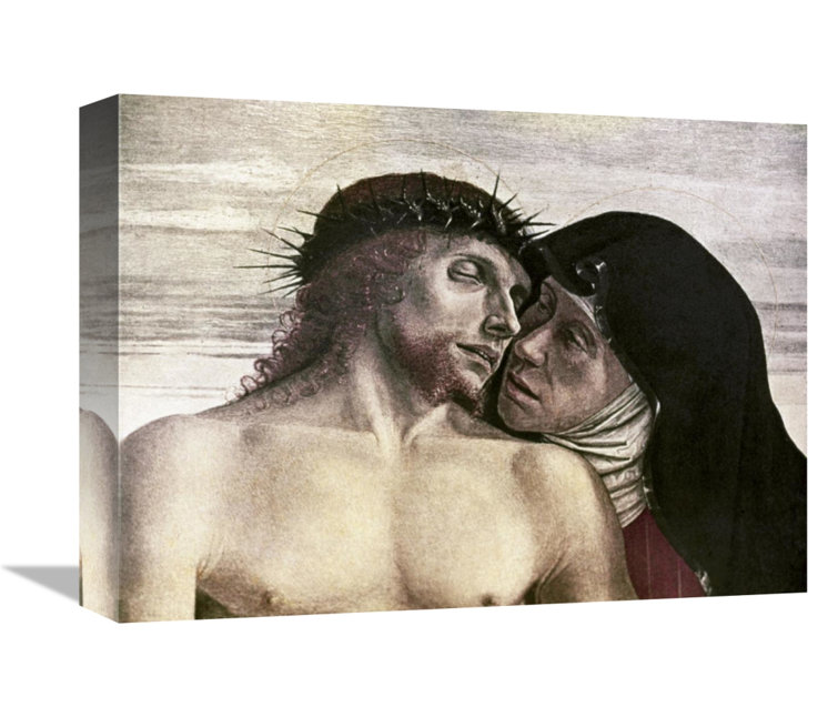 East Urban Home Pieta By Giovanni Bellini Wrapped Canvas Graphic Art Wayfair