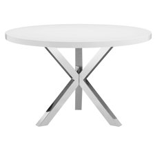 White Round Modern Dining Table modern round dining + kitchen tables | allmodern White Round Modern Dining Table modern round dining + kitchen tables | allmodern