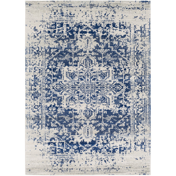 Hillsby Oriental Beige/Blue Area Rug & Reviews AllModern
