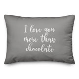 Chocolate Throw Pillows Wayfair